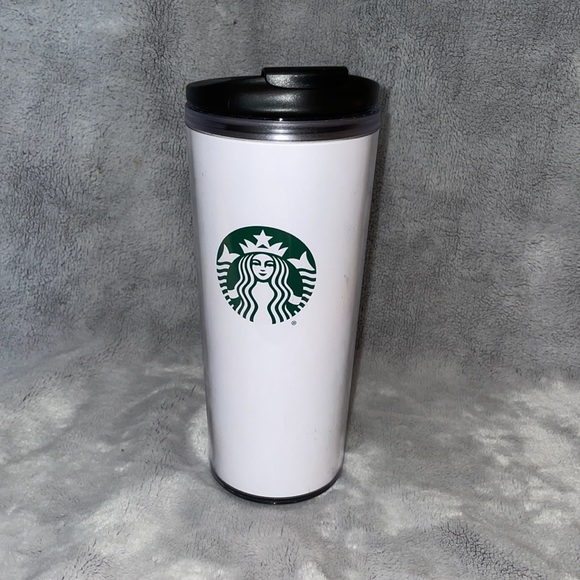Starbucks Thermos Mug Cup White - Picture 2 of 8